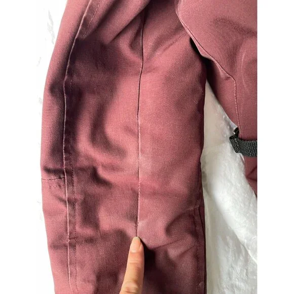 Canada Goose KENSINGTON Down Parka NO FUR 2506L Sz M Jacket Plum - Picture 14 of 16